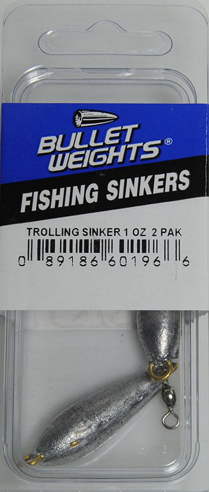 Bullet Weight Rubber Grip Sinkers RCB1