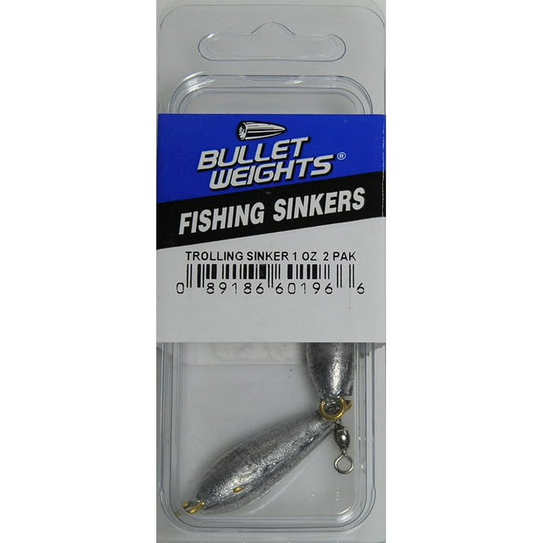 Bullet Weights® SRC9 Lead Ring Sinkers,1 oz Fishing Weights 