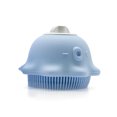 thumbnail image 2 of Cepillos de ducha Bañera Removedor de polvo Scrubber Cepillo de limpieza Herramientas de pincel de mano Patrón de dibujos animados de silicona Piel Frolling Suppling Blue seitruly HA010432-01, 2 of 6