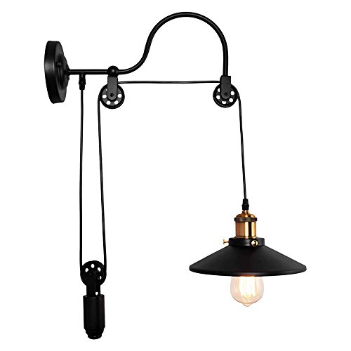 gooseneck wall mount light