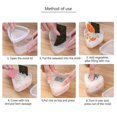 thumbnail image 5 of ZHAOCHENG Nuevo molde para sushi, molde para prensa de alimentos para bolas de arroz onigiri, molde para sushi, molde para bolas de arroz onigiri, 5 of 5