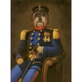 thumbnail image 2 of Massy,  19x24 White Modern Wood Framed Museum Art Print Titled - General K. Nine, 2 of 4