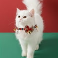 thumbnail image 3 of Festive Holiday Pet Collar for Cats Dogs Christmas Necklace Adjustable for Small Medium Large Safe and Durable Accessory, 3 of 4