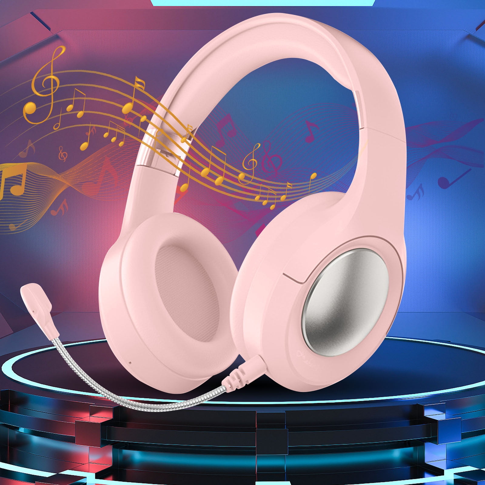 Kids Headphones Wired Headphone for Kids,Foldable Adjustable Stereo Tangle-Free,3.5MM Jack Wire Cord On-Ear Headphone for Children