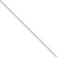 thumbnail image 1 of Chaîne Carrée Perlée en Argent Sterling 925 1.15mm, 1 of 1
