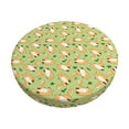 thumbnail image 2 of Round Bar Stool Seat Covers, Cartoon Fox 2 Elastic Round Chair Cover Stool Seat Slipcover Bar Stool Cushions Round Pad for 12-14 inch, 2 of 7