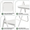 thumbnail image 5 of ELPOSUN 500LB Oversized Zero Gravity Chair Patio Reclining Chair with Cushion, Outdoor Folding Adjustable Recliner with Cup Holder, Foot Rest & Padded Headrest, 5 of 7