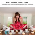 thumbnail image 4 of SHISUYAN Table de Nuit Miniature Table de Chevet Meubles de Maison Miniature Accessoire de Petite Maison, 4 of 9