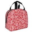 thumbnail image 2 of Balery Red Hibiscus Flower Bolsa de Almuerzo Aislada – Caja de Almuerzo con Papel de Aluminio Grueso, Mantiene la Comida Fresca por 4 Horas, 2 of 8