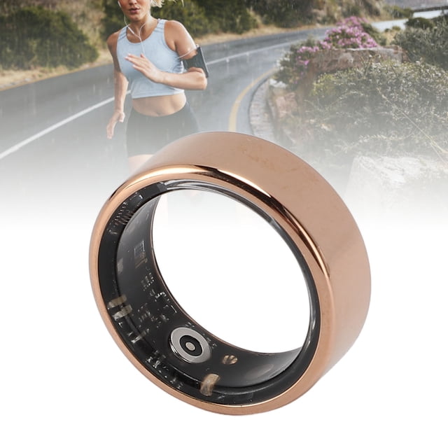 Boucle Intelligente Portable, Modes Multi-Sports en Acier Inoxydable Suivi du Sommeil Compteur de Pas Tracker de Santé Intelligent Résistant à l'Eau avec Application pour Cadeaux d'Anniversaire Noir, Or