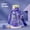 Purple, variant on 21.98oz Cute Cartoon Bear Water Bottle with Straw, Leakproof and Durable, Beautiful Design for Outdoor Travel, Sports, and Daily Use, Perfect as a Birthday or Holiday Gift