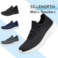 thumbnail image 2 of SILLENORTH Men's Mesh Sneakers Slip on Walking Shoes Breathable Comfort Casual Athletic, 2 of 10