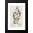 thumbnail image 2 of Pedro Duque y Cornejo 16x24 Black Modern Framed Museum Art Print Titled - Virgin of the Immaculate Conception Standing on Clouds (1700-1750), 2 of 5