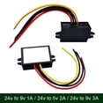 thumbnail image 3 of Tholdsy Convertidor de CC práctico profesional, convertidores de fuente de alimentación LED para coche, módulos ligeros impermeables Electrónica miscelánea X240902/12-36 24v a 5v 2A, 3 of 6