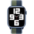 thumbnail image 3 of Montre Sport Boucle (45mm) - Bleu Abyss/vert Mousse, 3 of 3