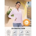 thumbnail image 6 of TRYSIL Women's UPF 50+ Sun Protection Lightweight Full-Zip Athletic Jacket, 6 of 7