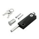 thumbnail image 4 of Cerradura para puerta de vidrio, pestillo de piso sólido con llaves universales, fácil de instalar Negro, 4 of 9