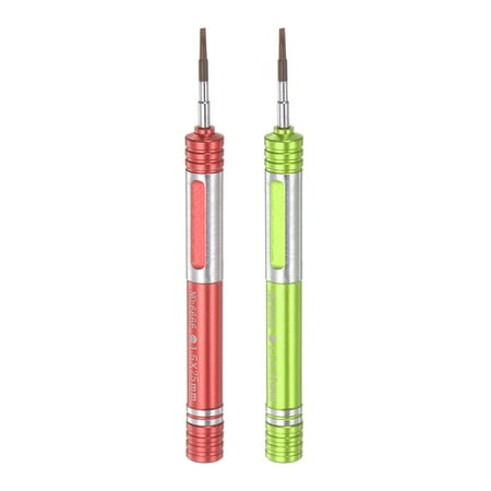 

Precision Screwdriver 1.5mm Slotted Magnetic Head Manual Pen Shape for Electronics Repair 2 Pack