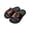 Fire Wolf, variant on Blue Orange Flame Wolf Kids Summer Slippers for Girls House Slippers Casual Slides Anti Skid Comfortable Summer Sandals Outdoor