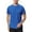 Blue, variant on Men's Quick Dry Short Sleeve Rash Guard Swimwear UPF 50  Sport Shirt Swim Tops