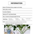 thumbnail image 2 of Baohd Christmas LED Light String Home Office Hotel Holiday Glowing Lamp String Ornament Rainbow, 2 of 6