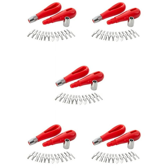 Linoleum Cutter Set, 10 Sets Craft with 30 Assorted Blades for Cutting and Crafting, Carvings, Craft