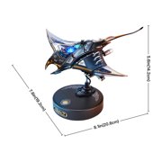 ROKR 3D Metal Model Kits Puzzle for Adults Kids, Electric Mechanical Toy, Assembly DIY Gift Plastic Craft Hobby for Men, Women (Manta Ray)