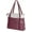 Burgundy, variant on Women's Work Bag with Laptop Compartment Zip Pocket Teacher's Handbag