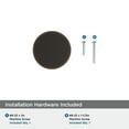 thumbnail image 4 of Amerock Balata 1 inch (25mm) Diameter Oil-Rubbed Bronze Cabinet Knob, 4 of 6