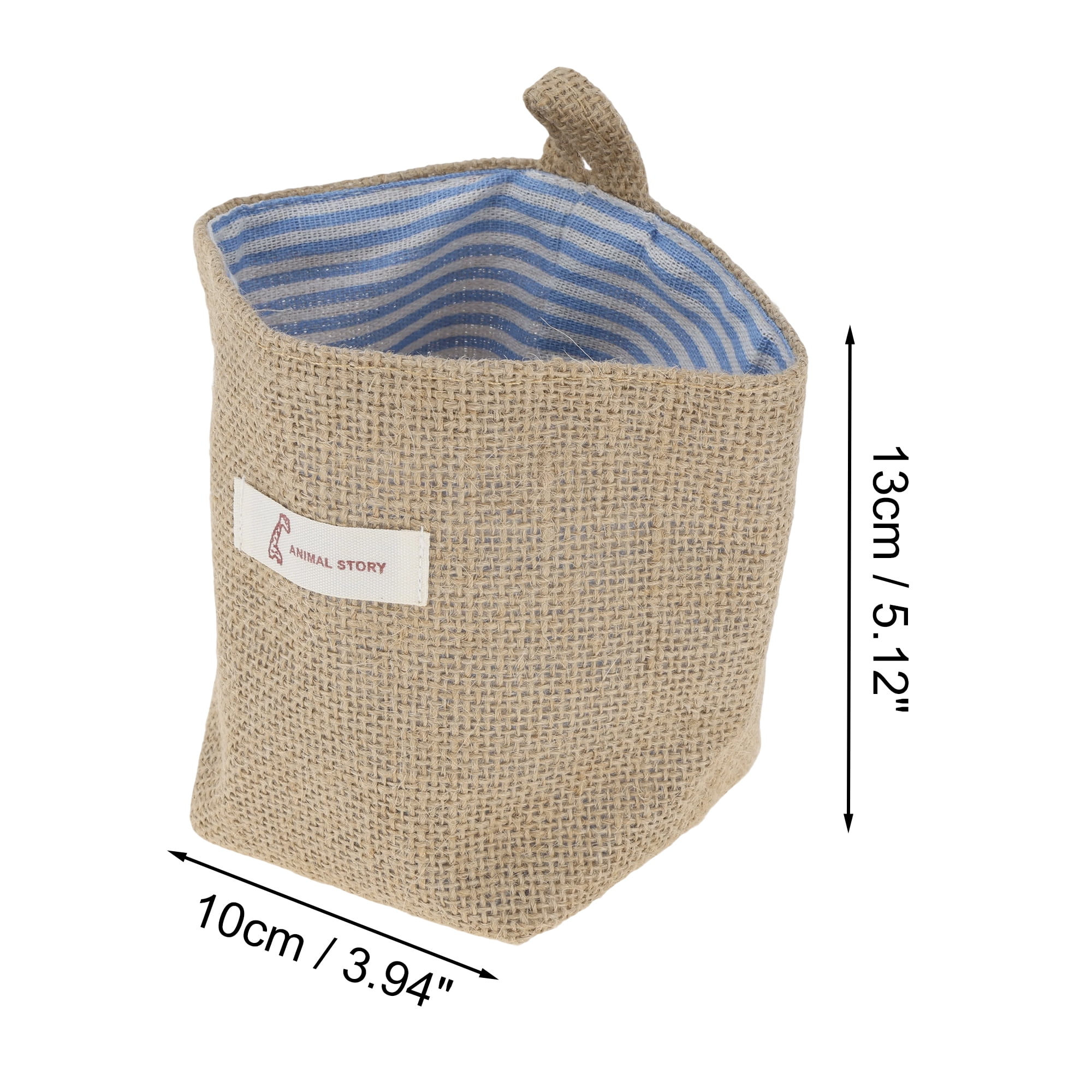 Unique Bargains Simple Durable Hanging Storage Bags 1 Pc Yellow Brown, Light Blue