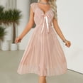 thumbnail image 2 of Asxite Womens Pajamas Solid Lace Camisole Nightgown Elegant Comfortable, 2 of 5