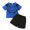 Blue, variant on Vedolay Boys Short Sets Boys' Short Sleeve T-Shirt and Shorts Set for Toddler Little Kids and Big Kids,Blue 2-3 Years