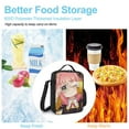 thumbnail image 7 of Anya Forger Spy X Lunch Bag, Insulated Lunch Bag for Women Men Lunch Box Container Bag Reusable Lunch Tote Bag for Office, Work, Beach, Travel, Picnic, 7 of 7