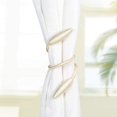 thumbnail image 2 of Un par de correas de bricolaje de cortina beige Xemadio LN-2410-4, 2 of 6