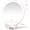 451-pink, variant on Magnifying Makeup Mirror 10X/1X, Travel Mirror with Light, Double Sided Rechargeable Mirror with 3 Color Lights for Makeup, Tweezing, Blackhead and Come Done Removal ()