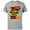 Athletic Heather, variant on Disney and Pixar’s Cars Race Time Lightning McQueen Racing - Short Sleeve Cotton T-Shirt for Adults - Customized-Navy