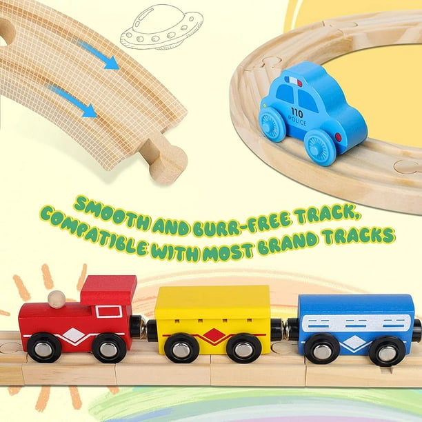 Magnetic toy 2024 trains for toddlers