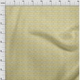 thumbnail image 4 of oneOone Velvet Yellow Fabric Birds Rooster Craft Projects Decor Fabric Printed By The Yard 58 Inch Wide, 4 of 4