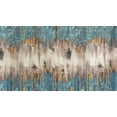 thumbnail image 6 of Fabric Mart Direct Beige, Blue Printed Velvet Fabric By The Yard, 54 inches or 137 cm width, 1 Yard Beige Velvet Fabric, Abstract Love, Upholstery Drapery Curtain Wholesale Fabric, Window Treatment, 6 of 8