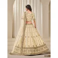 thumbnail image 2 of Custom Made White New Launching Indian Pakistani Bollywood Lehenga Choli With Dupatta, 2 of 5
