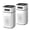 2 PCS/Case, variant on AIRFIRE Air Purifier, AP202 HEPA Air Purifiers for allergies & asthma, Wildfire, Pet Fur, Pollen, 1 PCS, White