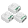 thumbnail image 1 of Smart WiFi Relay Switch, Mini Curtain Control Home Modification Module for Light Two Way 16A, Compatible with Alexa, Interruptor Smart Life, Tuya App Remote Control, Timer Function, 1 of 7