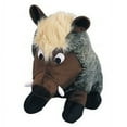 thumbnail image 2 of Pet Lou WAR-14 Warthog-Shaped Dog Plush Toy, 14-inch Length, 2 of 2