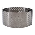thumbnail image 1 of Tart Ring de Buyer, redondo, perforado, 7,6 cm de diámetro y 3,5 cm de altura, 1 of 6