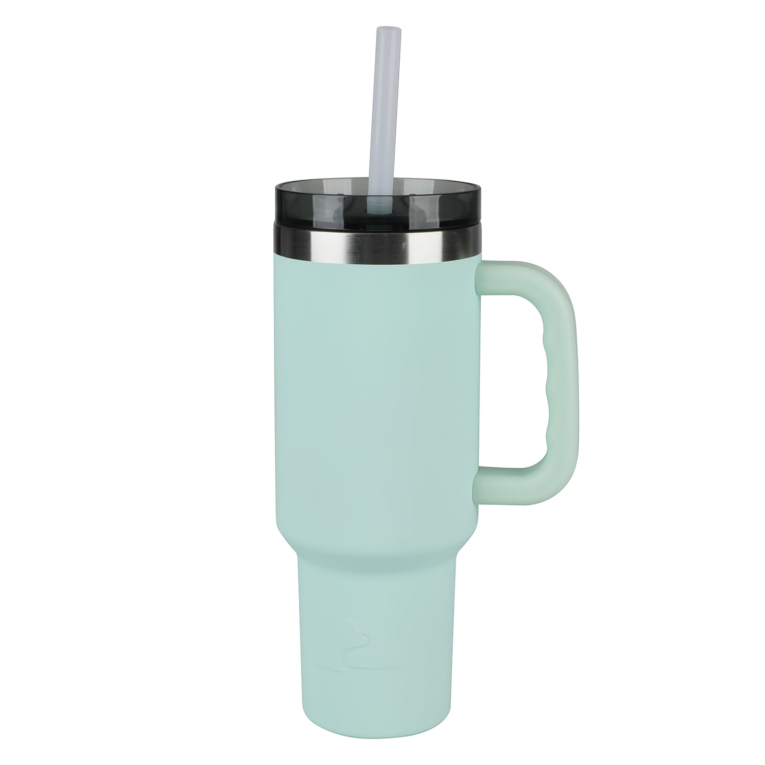 Ozark Trail 40 oz Vacuum Insulated Stainless Steel Tumbler, Mint Green