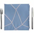 thumbnail image 3 of USHOBE Blue Polyester Party Napkins for Decoration Smooth Stitching Lightweight Foldable 20x20 Inches, 3 of 6