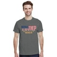 thumbnail image 3 of Trump President 45 47 MAGA T-Shirt - USA Flag Graphic Tee for Men and Women, 3 of 5