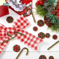 thumbnail image 3 of Bastones de caramelo de Navidad de 48 piezas, muleta trenzada acrílica, guirnalda de remolino, colgantes de árbol de Navidad, adornos de regalo de Año Nuevo de Noel Natale, 3 of 4