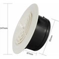 thumbnail image 6 of Versailles Style Metal Cover for Video Camera, Loudspeaker, Door Lock, Access Door Button, Protects the Camera from Sun and Rain Drops, Suitable for All Types, 6 of 6