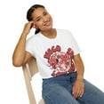 thumbnail image 5 of Women Adult Disco Valentines Day T-shirt Retro Disco Dance  Heart Character, 5 of 5